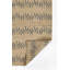 Tapis bleu en jute et en laine tissé à la main Adoria 10 pi x 14 pi-112845249
