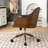 Genuine Leather Upholstered Office Chair-1751880201