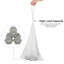 Polyethylene Plastic Bin Bags - 45 Count