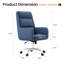 Fauteuil de direction pivotant avec appui-tête Modern-2025003625