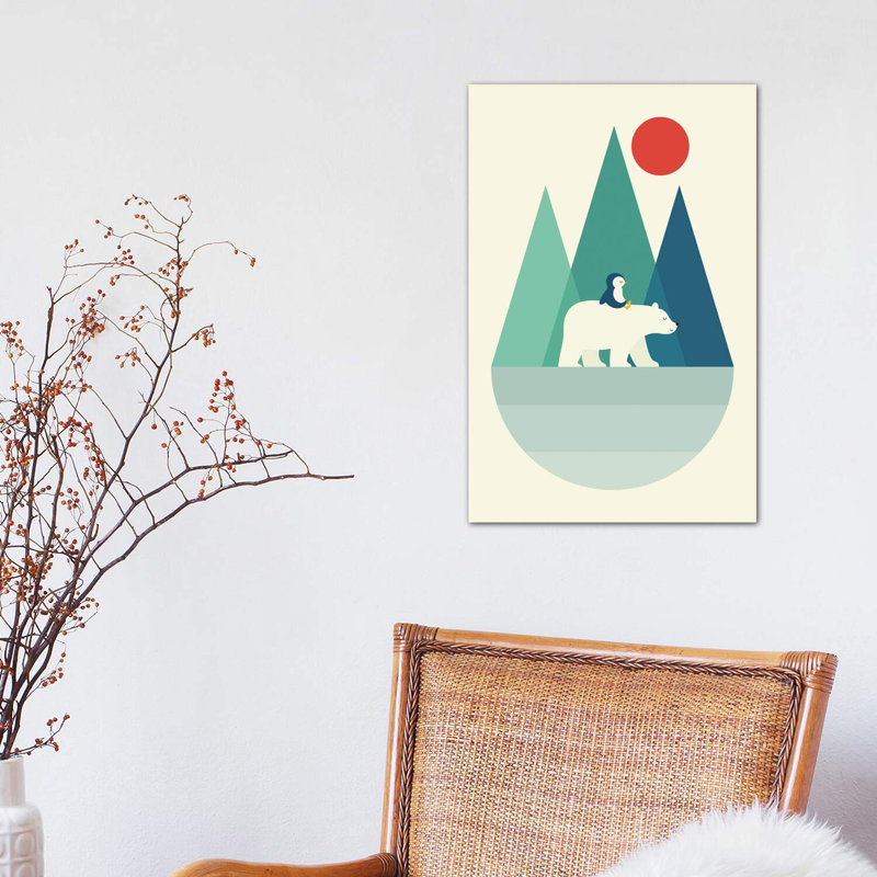 Bear You by Andy Westface - Wrapped Canvas Print, 30.48 cm H x 45.72 cm W