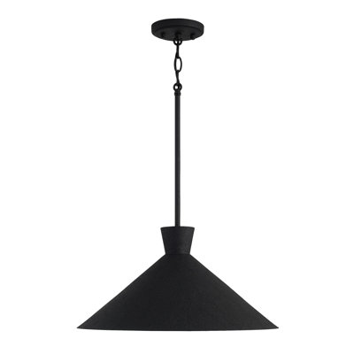 Luminaire suspendu conique à 1 lumière Lamborn
