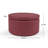 Fully Assembled 27" Fine Woven Micro-Texture Faux Leather Storage Ottoman-1405022906