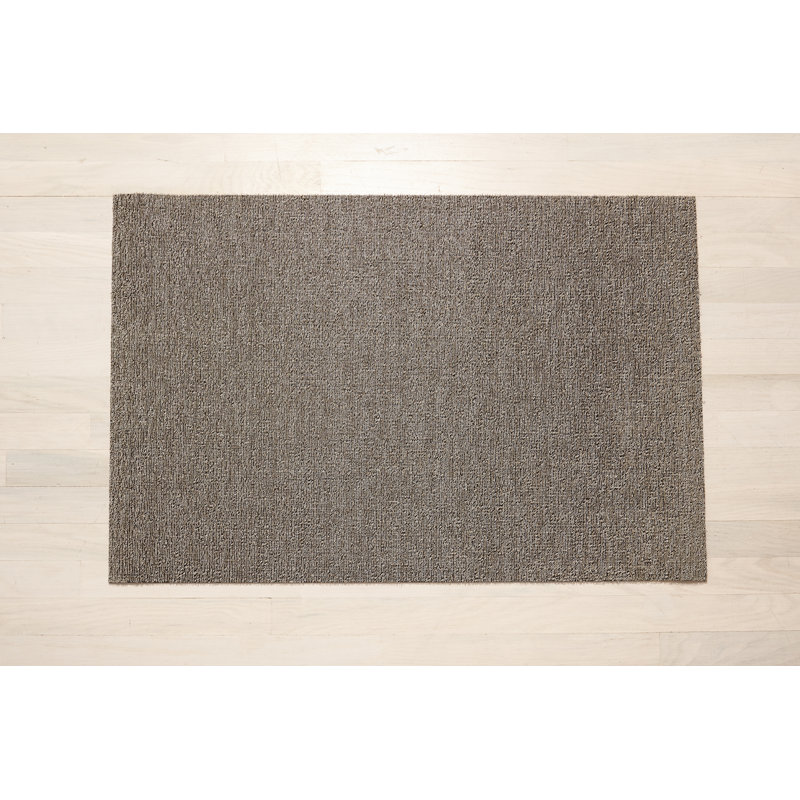 Heathered Indoor / Outdoor Doormat, Pebble, 0.6cm H x 46cm W x 71cm L