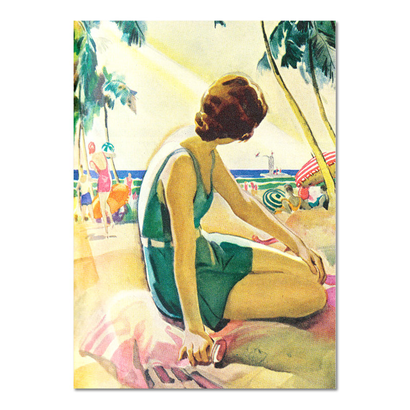 The Saturday Evening Post by Giallobus - Rectangle Print on Vetro Acrilico Plexi