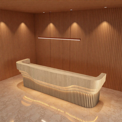 Elegance Checkout Counter - Adaptable for Retail Hubs, Hairdressing Salons, Tea Shops and Office Buildings