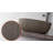 Solid Surface Stone Patten Circular Vessel Bathroom Sink