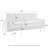 70" Square Arm Settee-164577015