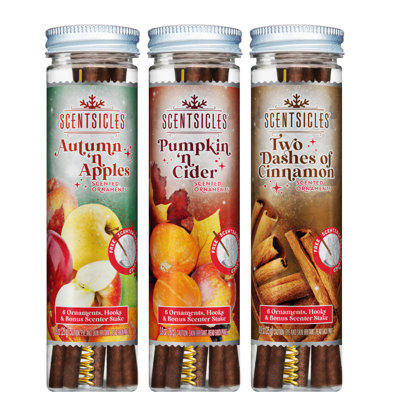 Scentsicles, 6pc Stick, 1 Autumn 'n Apples / 1 Pumpkin 'n Cider / 1 Two Dashes of Cinnamon - 3 pack