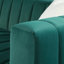 Canapé en velours de luxe 87 po avec 2 coussins Clifford-293635801-282134094