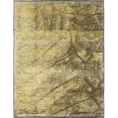 Rapture Yellow/Beige/Gray Luxury Area Rug