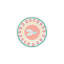 Summer Bliss Handmade Stoneware Salad/Dessert Plate