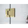Stellar 86.25 in. x 78 in. Fully Frameless 3 Panel Inline Hinge Shower Door