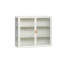 Armoire murale moderne 27,56 po à deux portes avec rangement à trois niveaux-72620480