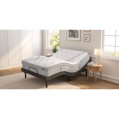 Matelas hybride en mousse à mémoire de forme mi-ferme 14 po Lechepus