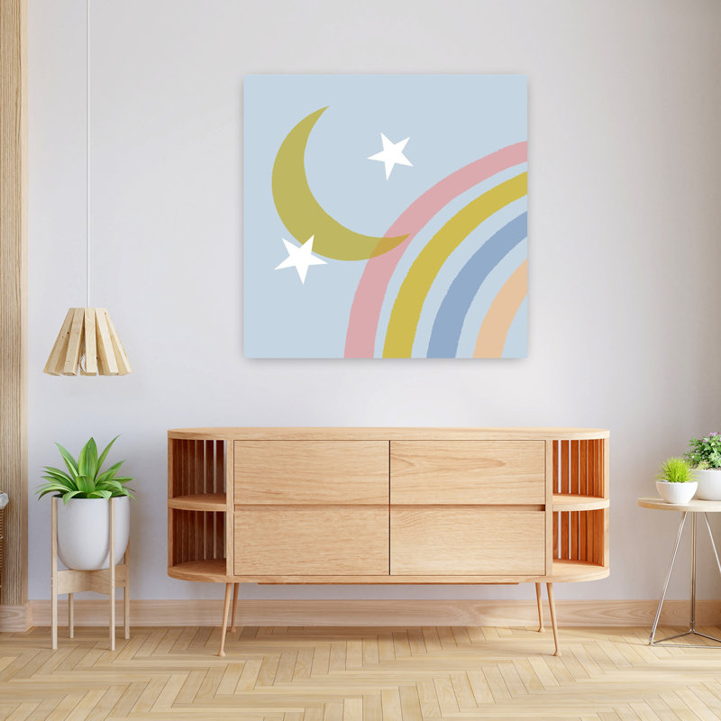 Doux rêves, paysage contemporain, art naturel, H 36 po x l 36 po