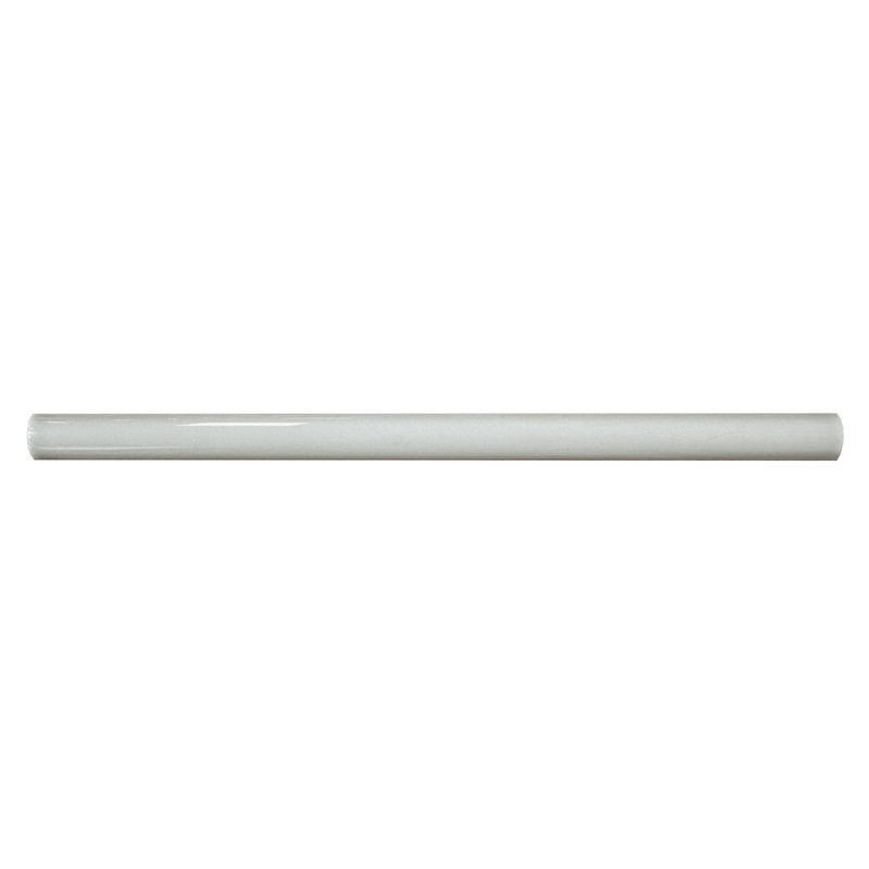 Watercolor 0.6" x 10" Glossy Ceramic Jolly Trim, Gris