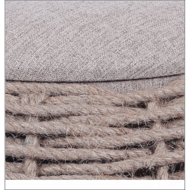 Woven Ottoman Comfortable choice, multiple functions, classic design, and cozy corners with Storage,
