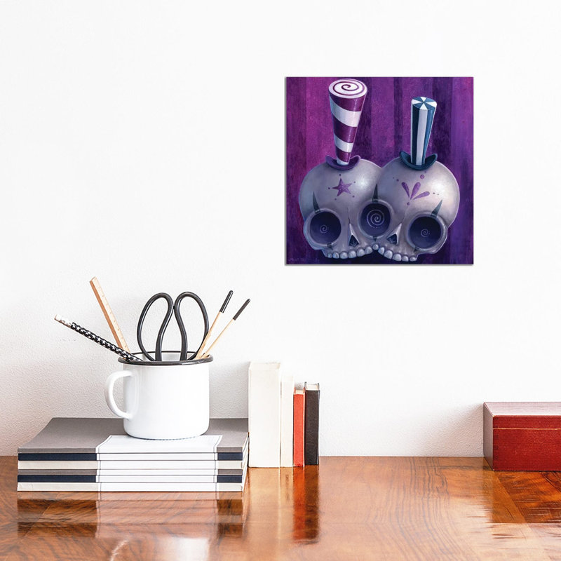 Lulu & Yoyo by Megan Majewski - Wrapped Canvas Print, 30.48 cm H x 30.48 cm W