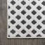 Tapis intérieur / extérieur blanc / noir Demetri-862538238