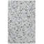 Tapis chevron en cuir véritable ivoire, gris et argent fait à la main Chevron-1775593952