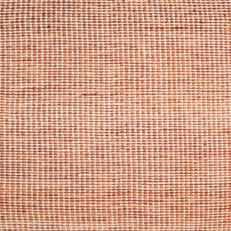 Tapis contemporain orange, Carré 4 pi