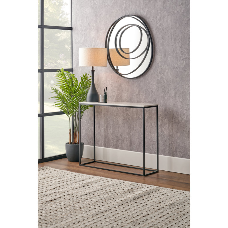 Sulav 100cm Marble Top Console Table