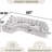 127'' Large Sectional Sofa-1954324819
