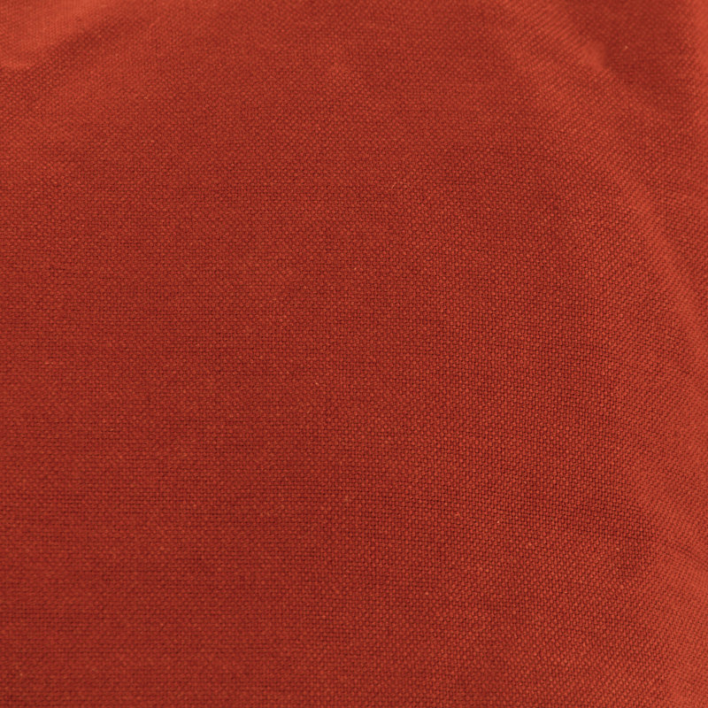 Linen Square Pillow Cover & Insert, Orange