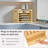6 Tier Wooden Tray Dividers
