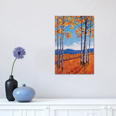Aspens on the Western Slope, Colorado par Patty Baker - peinture sur toile tendue
