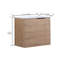 Meuble-lavabo simple mural 22 po avec comptoir en céramique Abideen-256665206