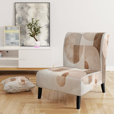 Fauteuil de chambre Abstract Minimalisme