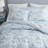 Martha Stewart Farmhouse Toile Cotton Reversible Blue Comforter Set-124325433