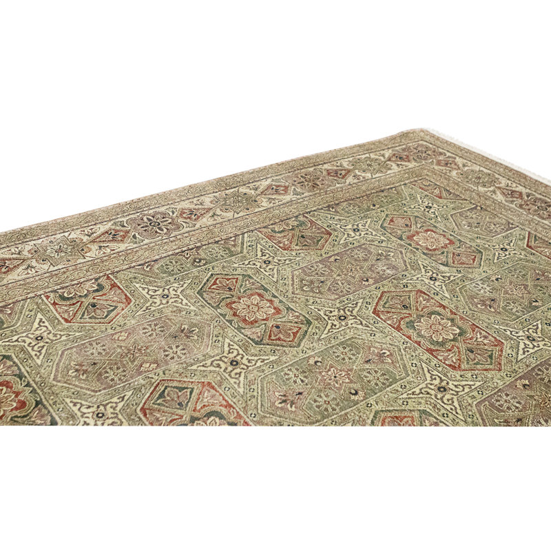 One-of-a-Kind 9'4" x 12'5" Hand Knotted Area Rug