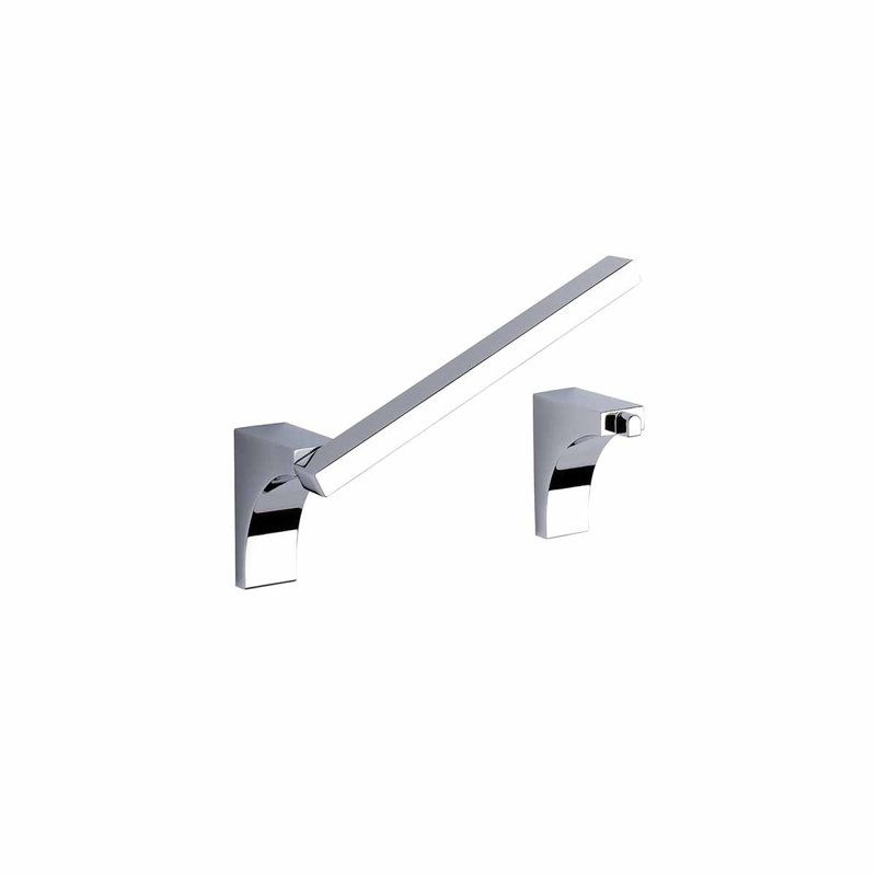 Porte-papier pivotant TAYMOR 32C72FFA60D44B44B2F20CBE6EE3DE6A, chrome poli