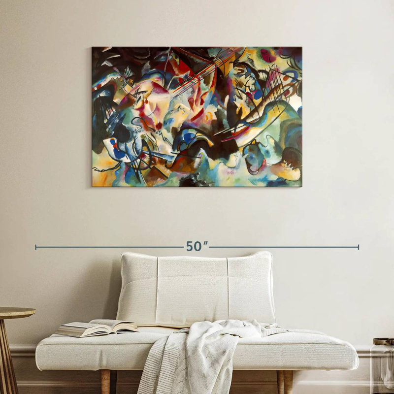 Composition VI, 26" H x 39" W