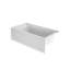 SIGNATURE® Low-Profile AFR 18" 6030 Skirted Soaking RH White-12678810