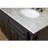 Ayva 93'' Double Bathroom Vanity with Carrara Marble Top