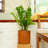 7.8 In. Painted Plastic Self-Watering Planter Pot-10195718