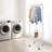 Large Capacity Clothes Cart, Rolling Laundry Cart, Laundry Cart With Hanging Rod