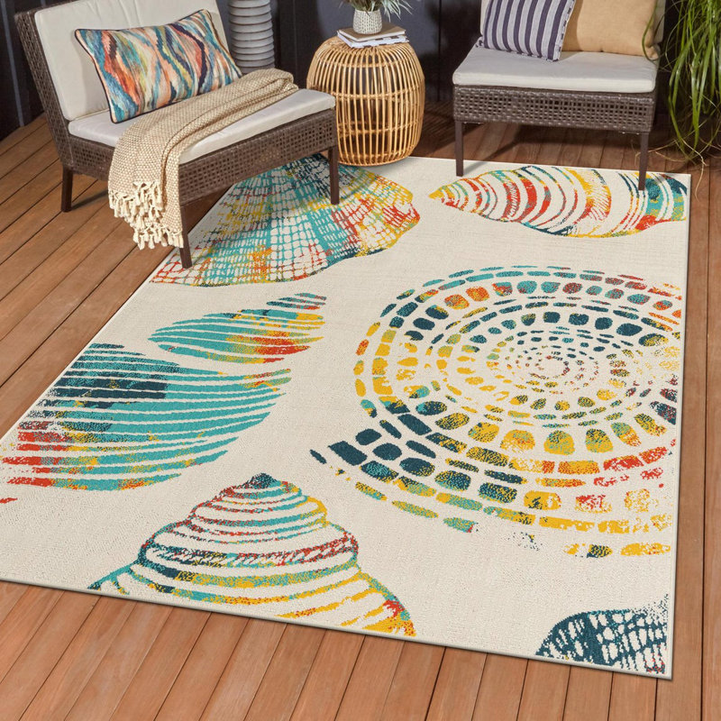 Gaultier Indoor / Outdoor Rug, Rectangle 5'3" x 8'