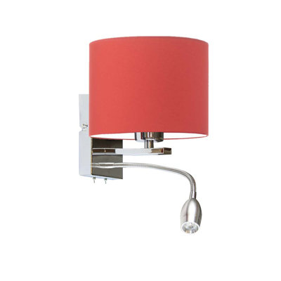 Audreigh Steel LED Armed Sconce