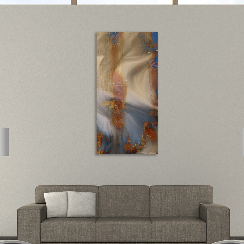 Rusty Breeze 3 by Kimberly Allen - Wrapped Canvas Painting, 61cm H x 30cm W x 4cm D