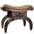 Venetian 19'' Tall Solid Wood Vanity Stool