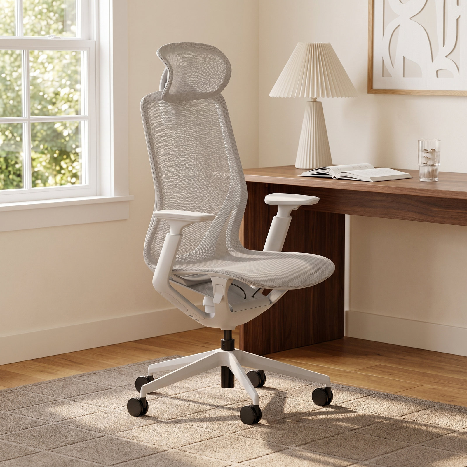 Aire Office Chair with Lumbar Support, Vapor