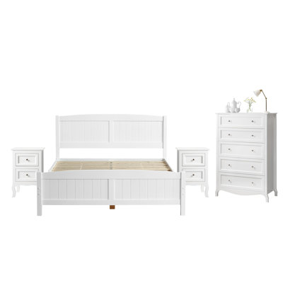 4 Piece Bedroom Set Full Bed