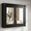 Armoire de toilette murale 36 pouces avec tablettes réglables et portes doubles pour un rangement moderne-1225335175