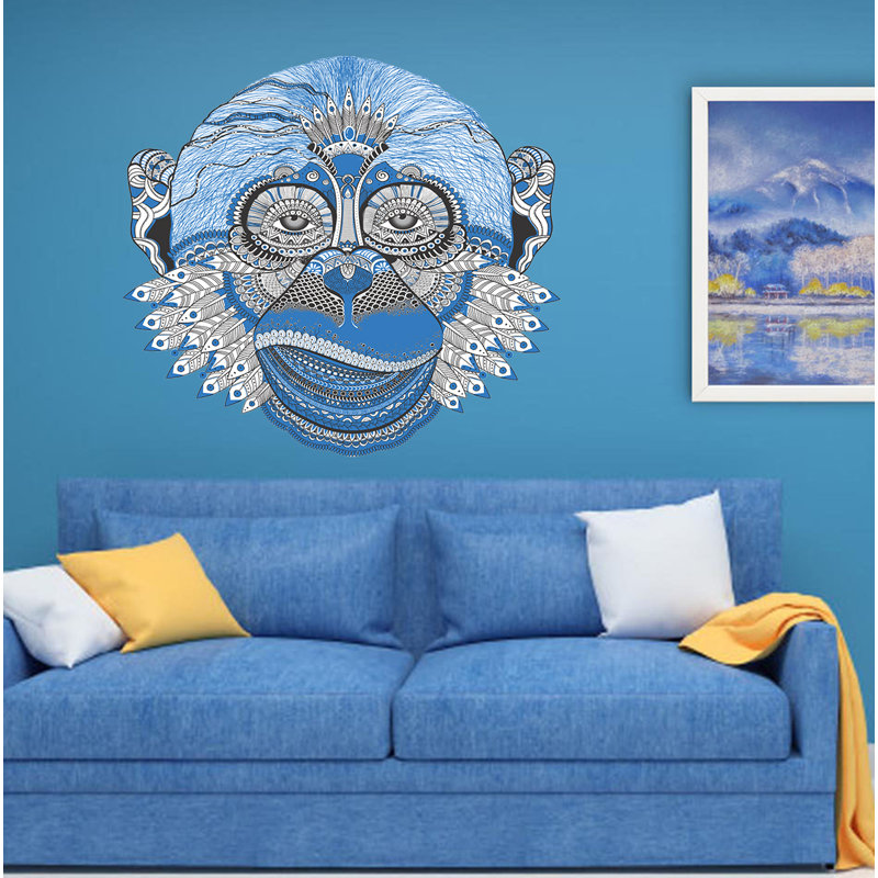 Animals Wall Decal, 46" H x 46" W