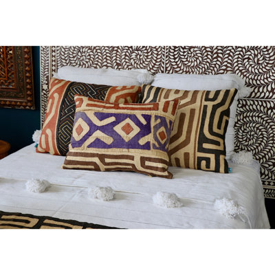 Geometric Kuba Pillow Cover